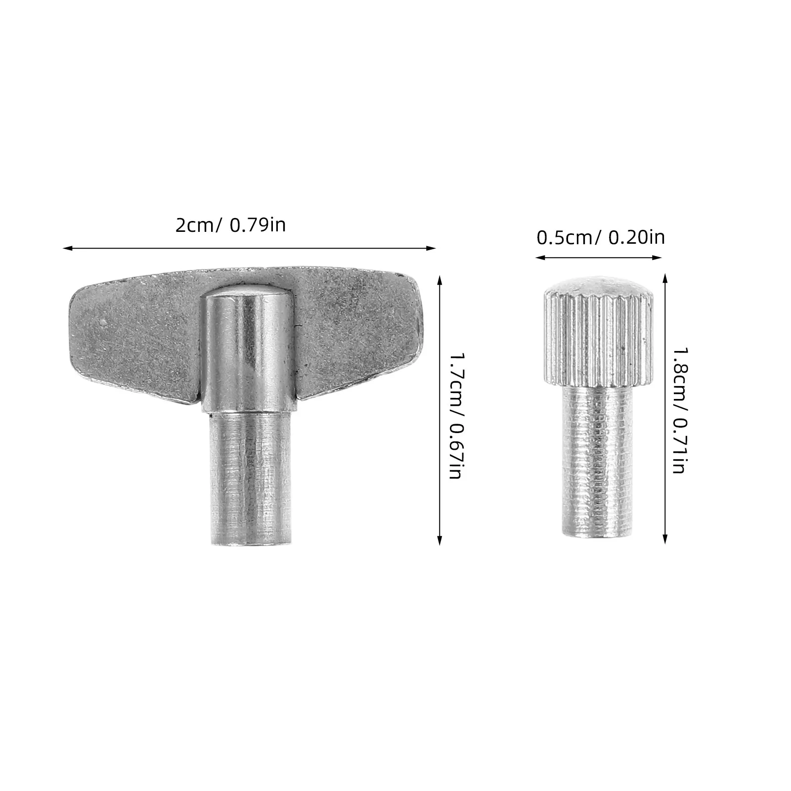 Clock Repair Kit Wind-up Keys Winding Tools Universal Mechanism Replacement Parts