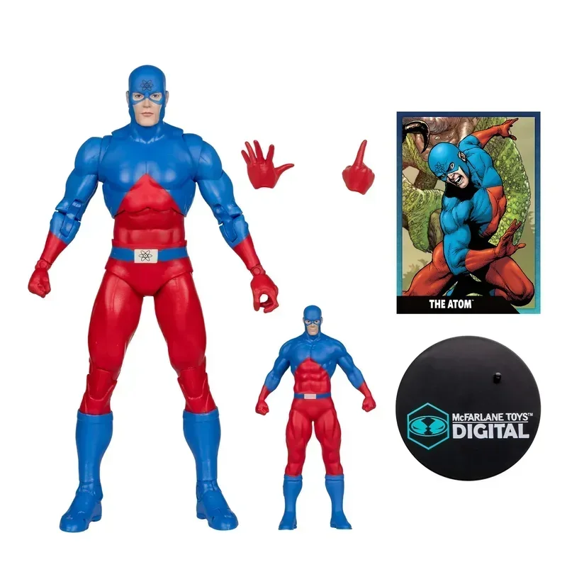 McFarlane 7 inches DC Multiverse The Atom (DC: The Silver Age)  100% original Anime Actionm Figure Toys Collection Ornament Gift