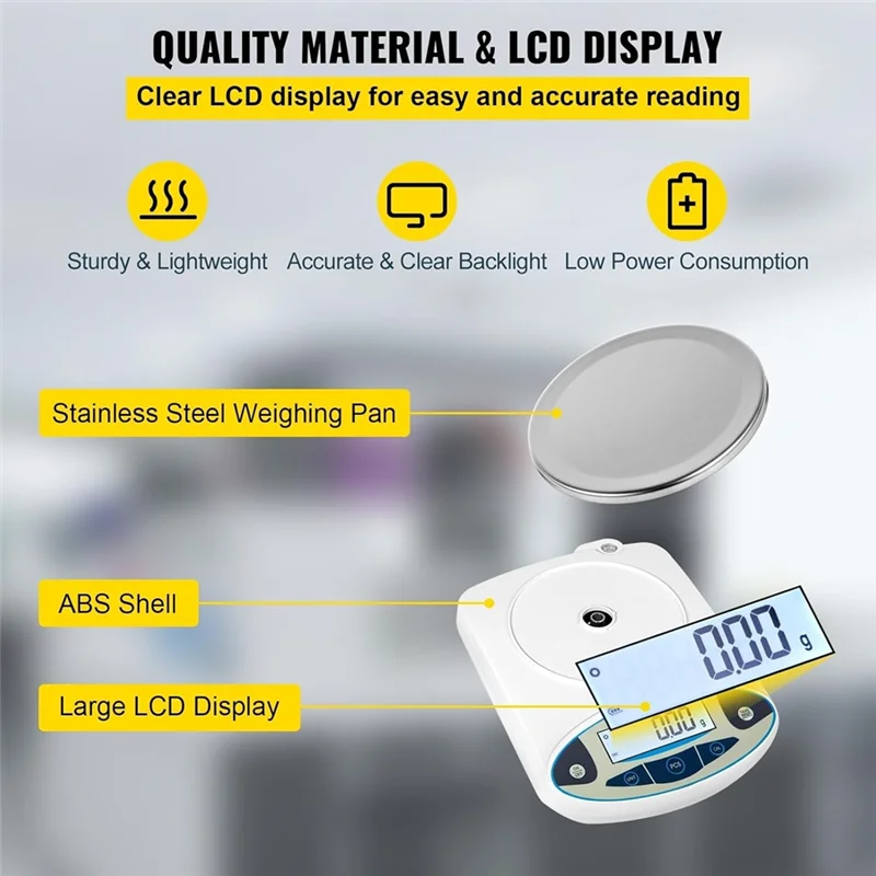 Efficient Analytical Balance Digital High Precision Scale High Precision For Beginners DIY Use B