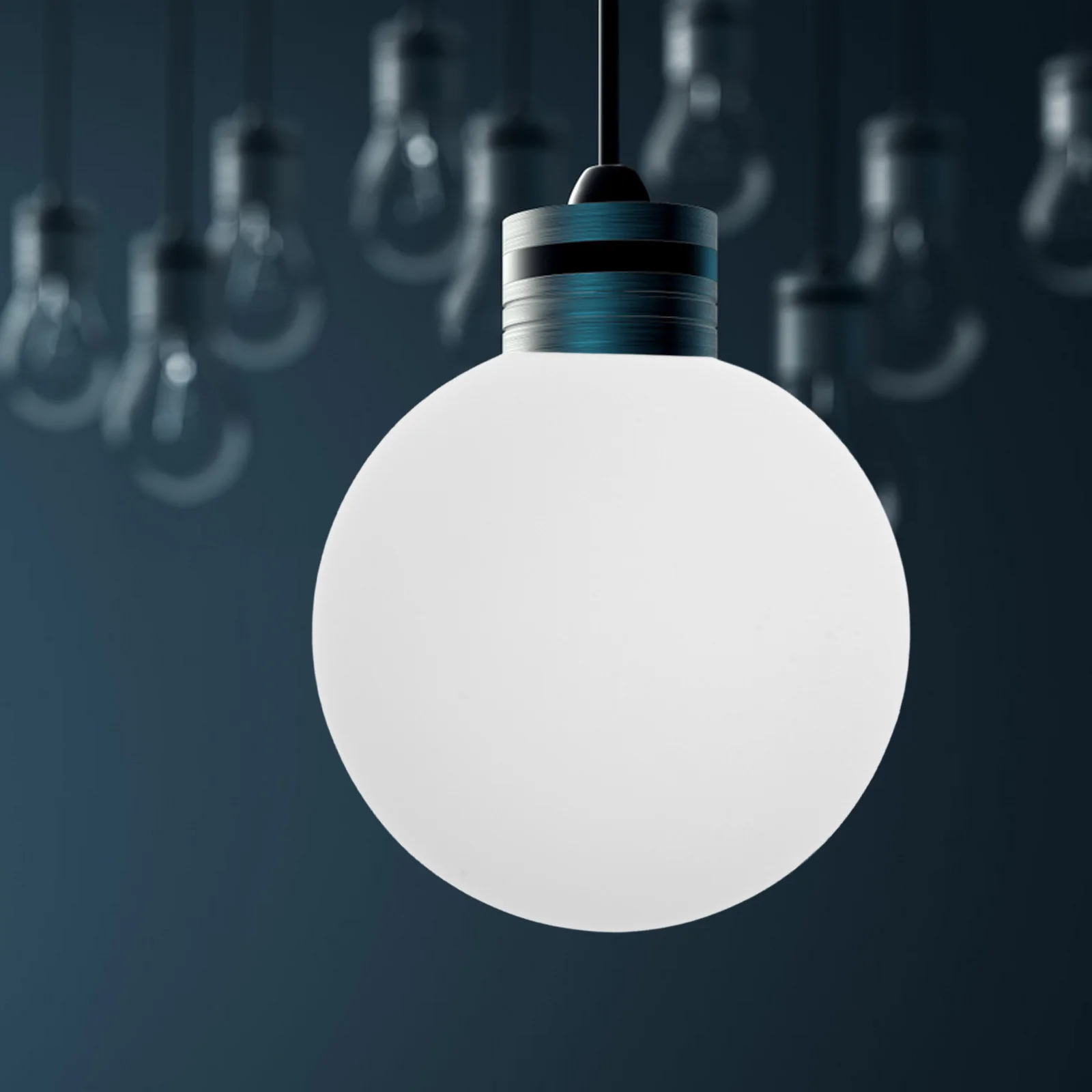 

Spherical Glass Lamp Shade Round White Globe Cover for Pendant Fixtures Easy Installation Soft Comfortable Lighting Stylish Home