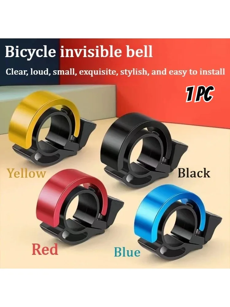 AliExpress NONE Super Loud Bicycle Bell Universal MTB Handlebar Horn Safety Warning Invisible Alarm Cycling Riding Bike Accessories