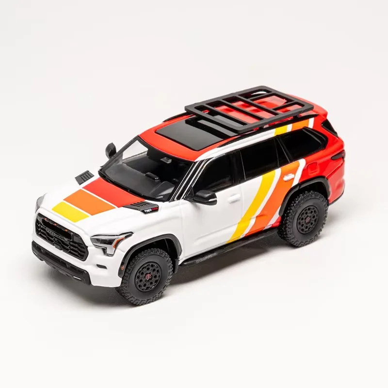 GCD 1: 64 Scale SEQUOIA Alloy Car Model Exquisite Gift Static Display Souvenir Toy Collectibles Desktop Decoration - view 4
