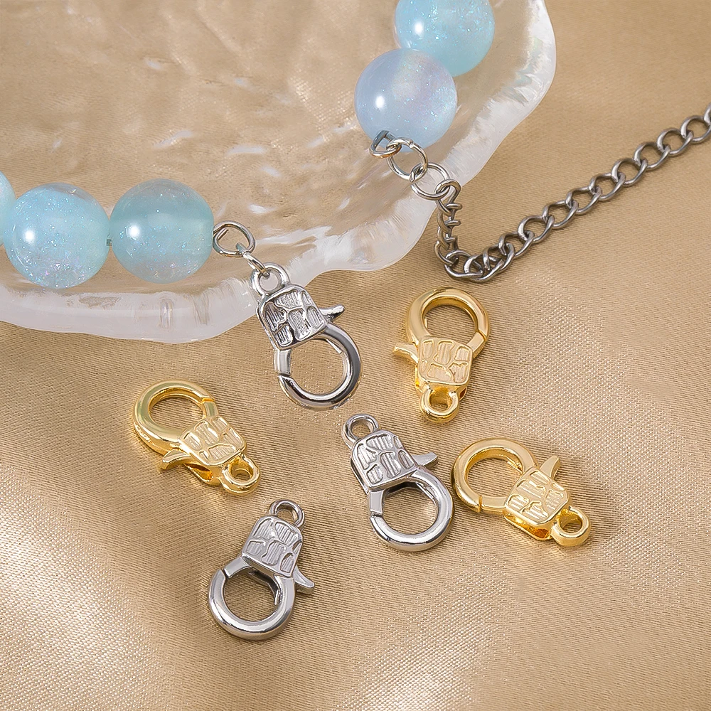 

10/30pcs Metal Lobster Clasps for Jewelry Making DIY Bracelets Necklaces Hooks Chain Closure Accessories Components