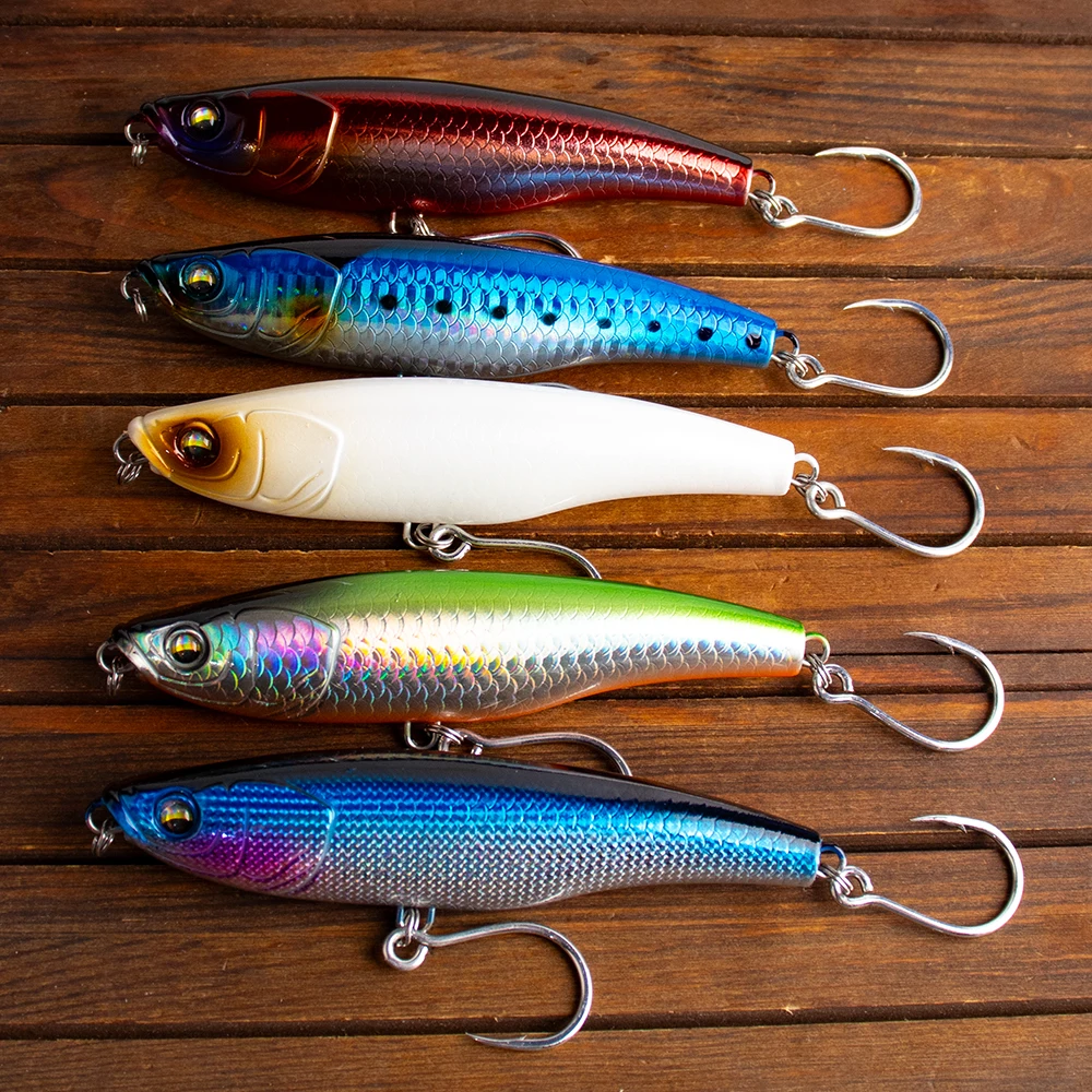 Magnisher طويل الصب قلم رصاص الطعوم الصيد البحري التصيد الطعم الاصطناعي 11 سنتيمتر 52.5 جرام غرق الصيد السحر تمايل ل التونة باس #6