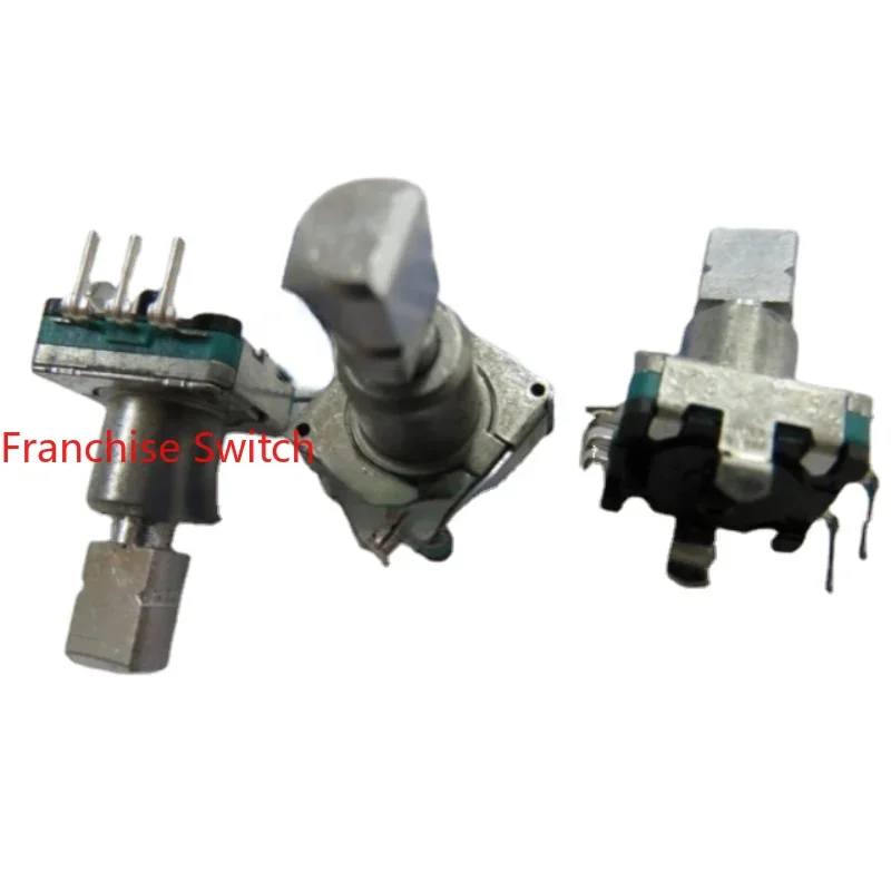 

Encoder 360 Degree Pulse Potentiometer 30 Position 15 Code With Switch 16mm Half Shaft