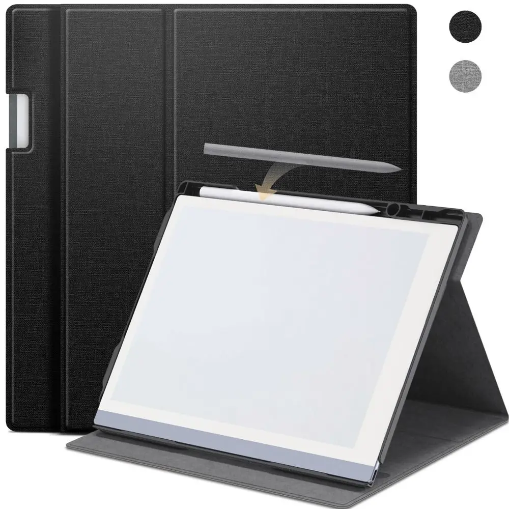 

with Pencil Slot Smart Case Folding Stand Auto Sleep/Wake Folio Cover Slim Colorful for reMarkable Paper Pro 11.8 inch 2024