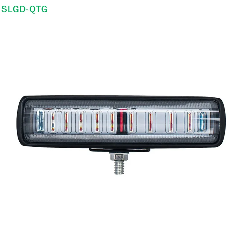 NEW Forklift Warning Light 27W 9LED Truck Safety Work Light Bar 12-80W Red Flood Beam Danger Zone Warning Lamp Side Line Marker