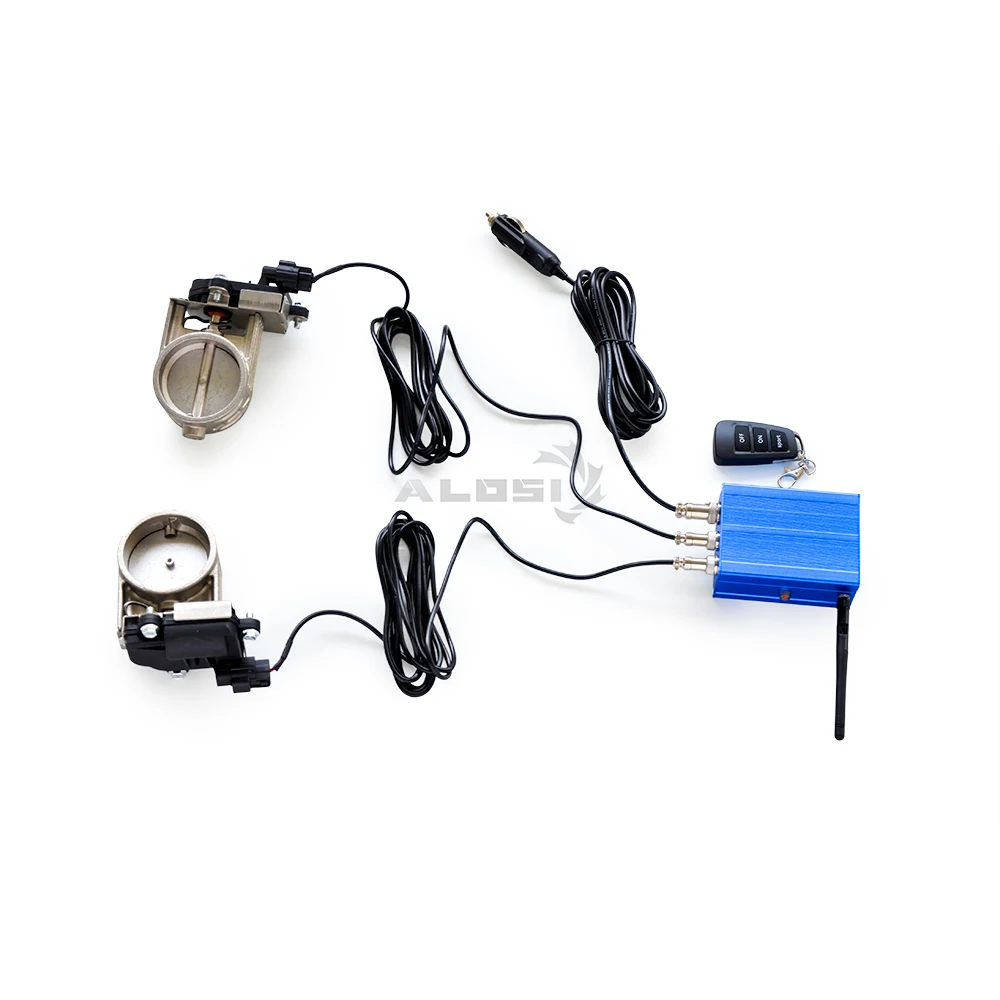 

Customized universal electronic valve controller for various control systems with valve exhaust pipes