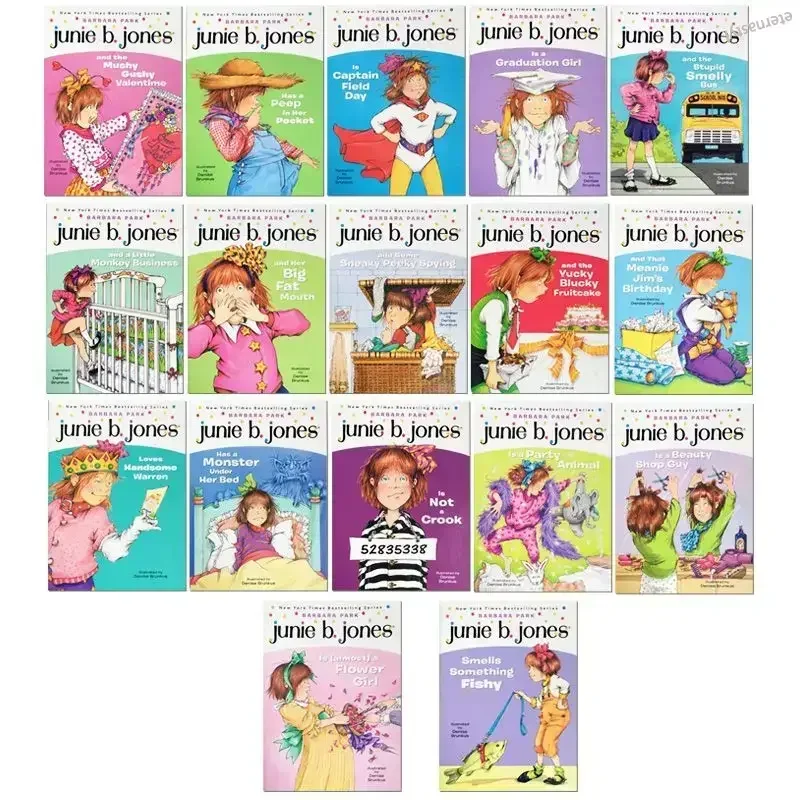 Libro DIFUYA Junie B. Jones Complete Kindergarten Collection for children ages 3-8 years old DIFUYA