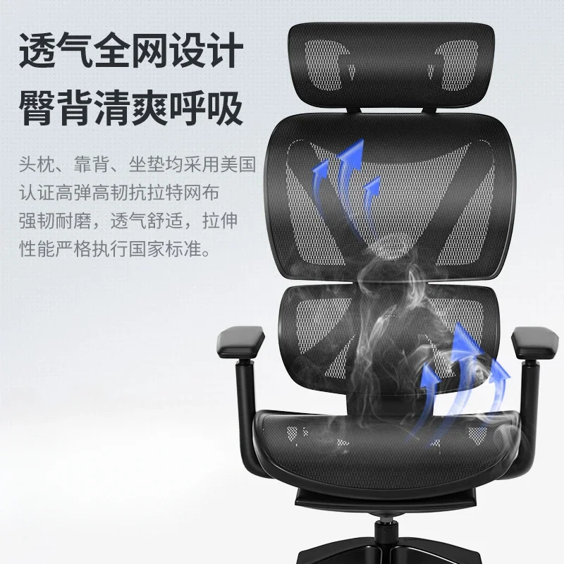 German Ergonomics Computer Chair Comfortable and Long Sitting Office Livable Boss  Backrest Esports