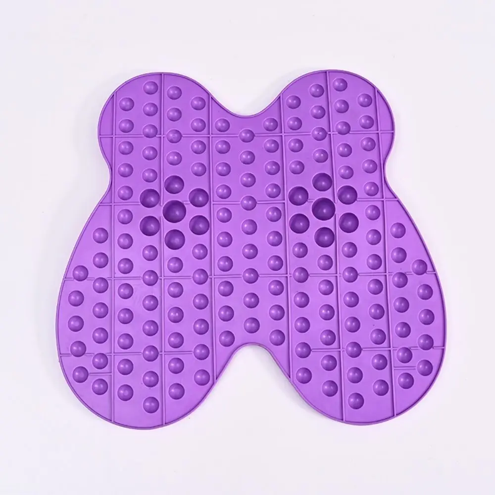 Butterfly-shaped Foot Massage Mat 2800 Points Creative Fitness Foot Pad Blood Circulation Acupressure Finger-pressing Board