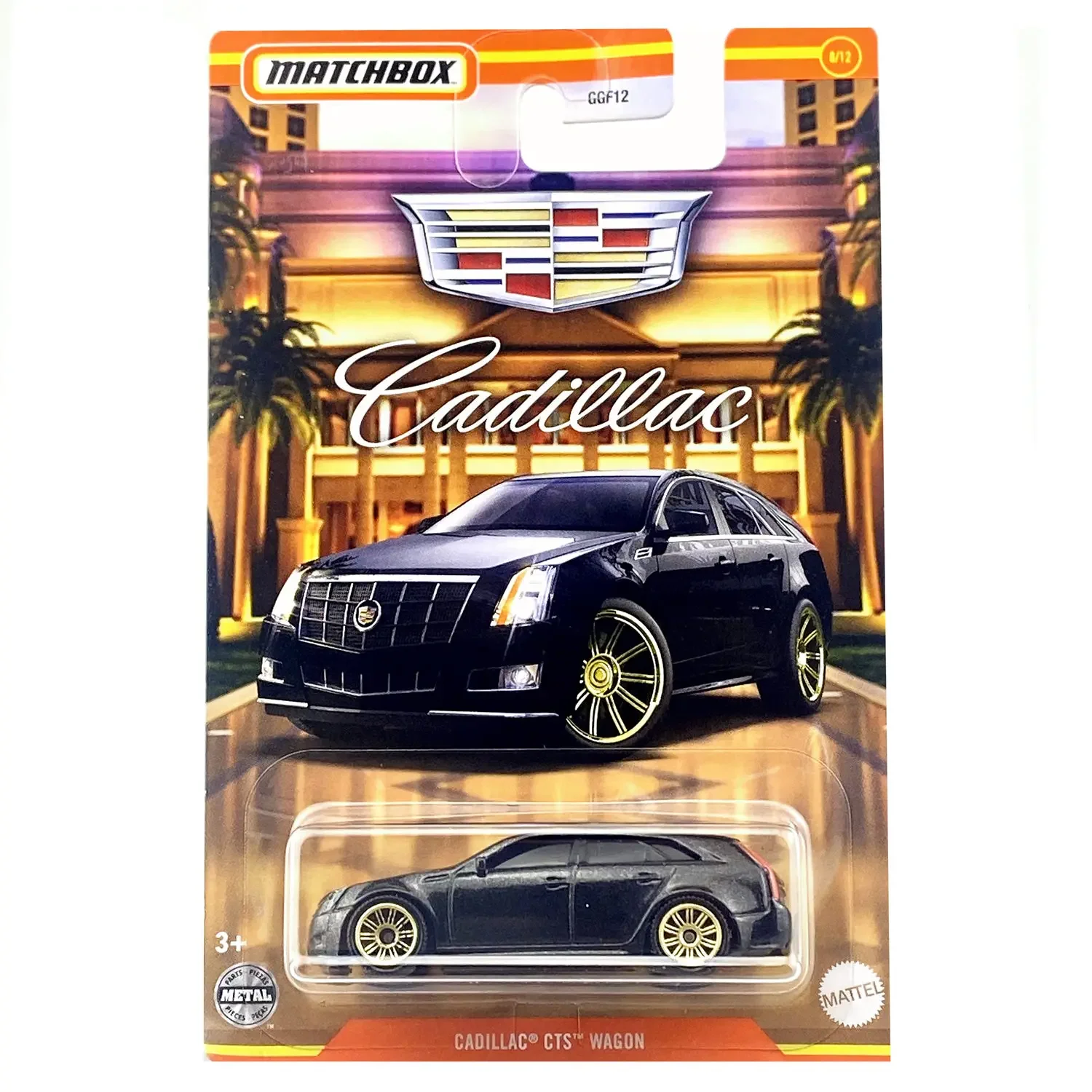 Original Matchbox Metal Car Cadillac Diecast 1:64 Escalade Eldorado CTS Wagon ONE Voiture Collector Model Toys for Children Gift