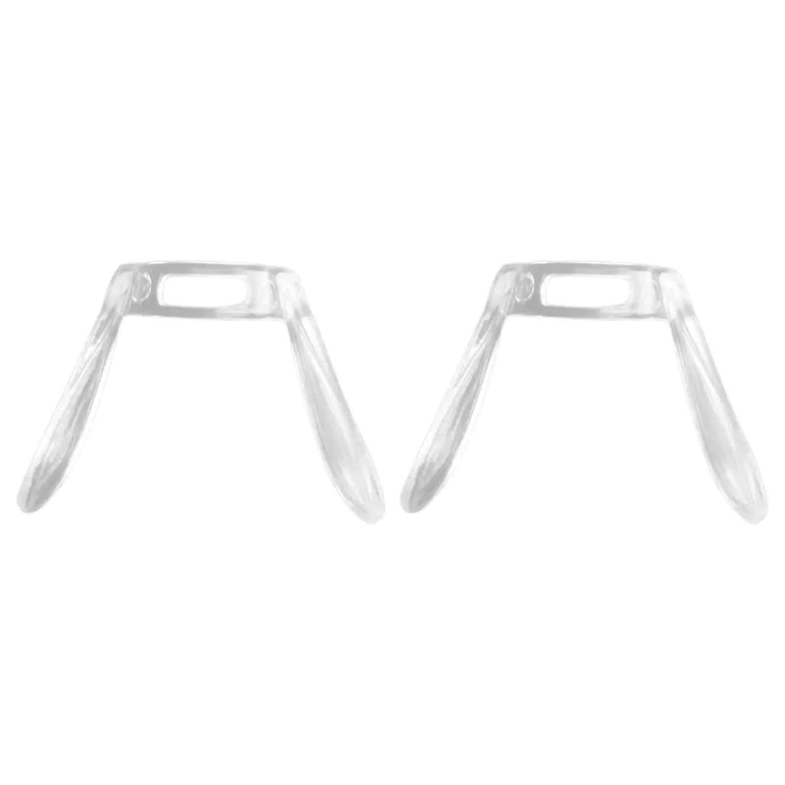 وسادات أنف جسر سرج النظارات على شكل حرف U، حزام شفاف، نظارات خفيفة الوزن لدعم الأنف للارتداء اليومي #5