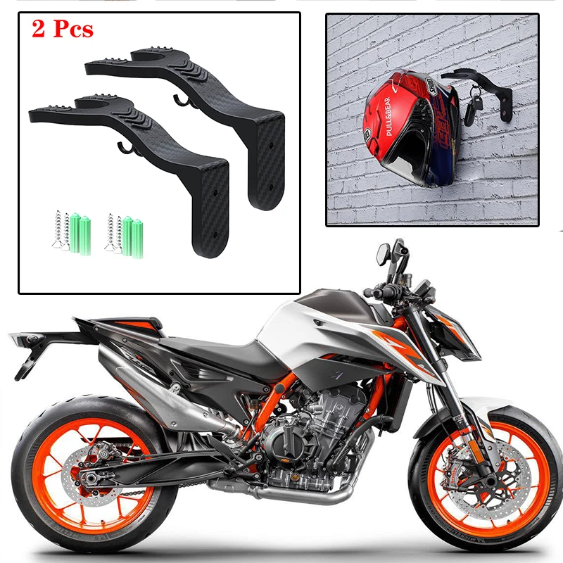 

Motorcycle Helmet Hook Racks Multipurpose Hook Wall Mount Hooks For KTM XC XCF XCW SX SXF 6Days 1090 1190 1290 Super Adventure