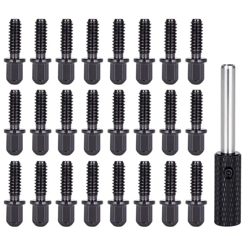 WOWFU-M3x8mm Metal Hex Screws 48Pcs Kit With Screwdriver For 1/10 1/8 RC Crawler Car Axial SCX10 For TRAXXAS Trx4upgrade Parts