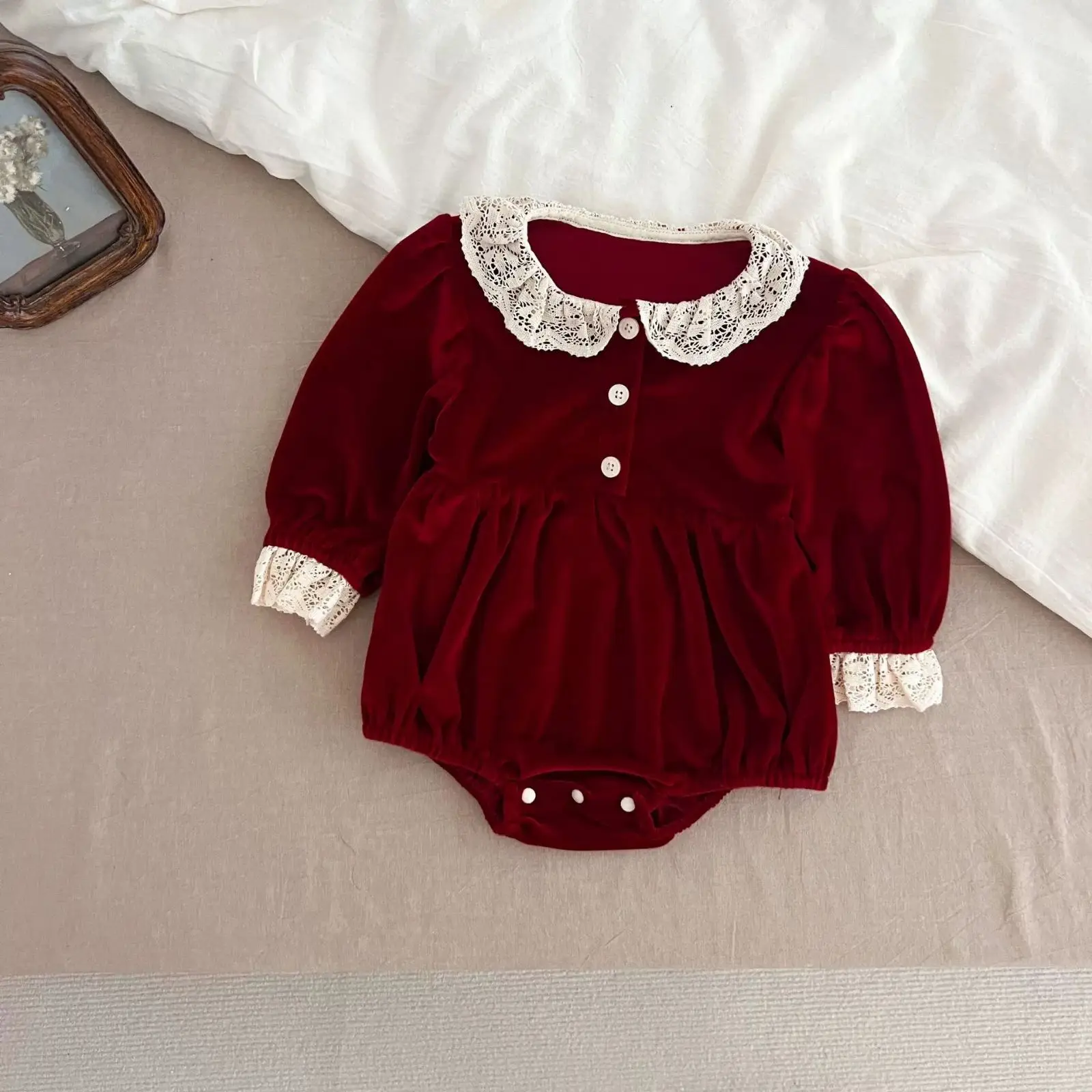 BabyRuffle Satin Finish Fashion Holiday Autumn Winter Wear for Kids