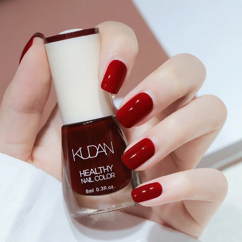 8ML Nagellack, schnell trocknend, langanhaltender Nagellack, mehrere Farben, DIY-Maniküre für zu Hause, Nagelkunst, Kosmetik, FÜR KUDAN – Detail 16