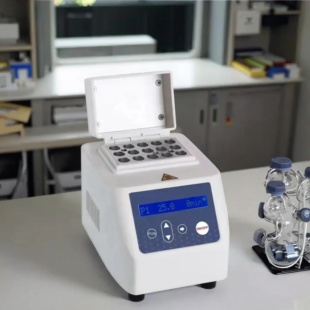 MiniHC100 Dry Bath Incubator R.T.-23~100C Laboratory Heating and Cooling Machine