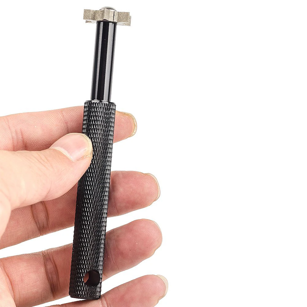 Golf Hex Clearing Tool Golf Groove Sharpener With 6 Cutters For Optimal Backspin Black