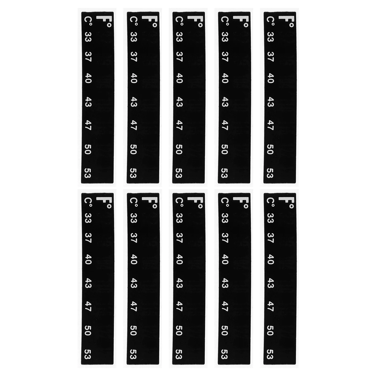 

10pcs Thermometer Digital Temperature Adhesive Sticker for Brewing Aquarium Beer Fermentation Tank LCD Display Homebrewing