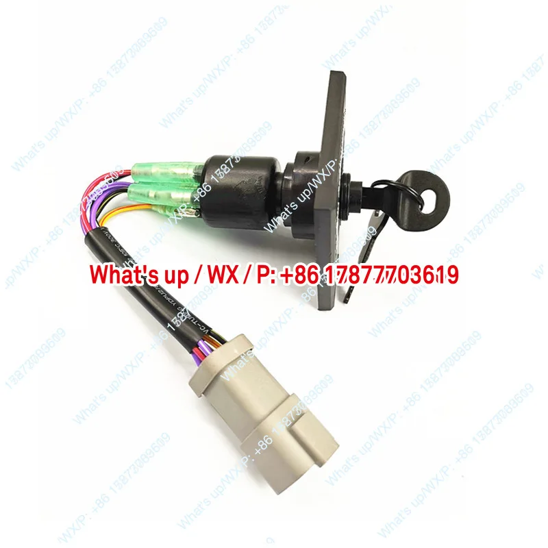 Bombardier Outboard Ignition Switch Key Panel 176408 Marine BRP Start Key