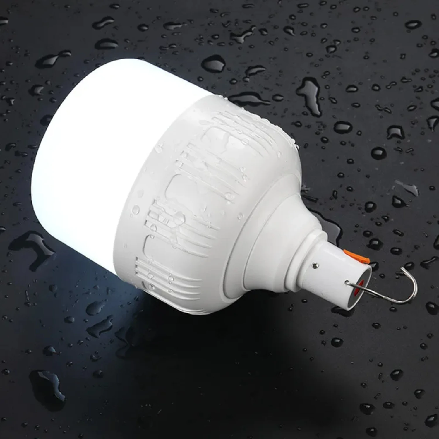 New Outdoor Camping Supplies USB Charging Led Light Bulb 20W-200W Emergency Lights Hook  Fishing Portable Lantern Light Hiking