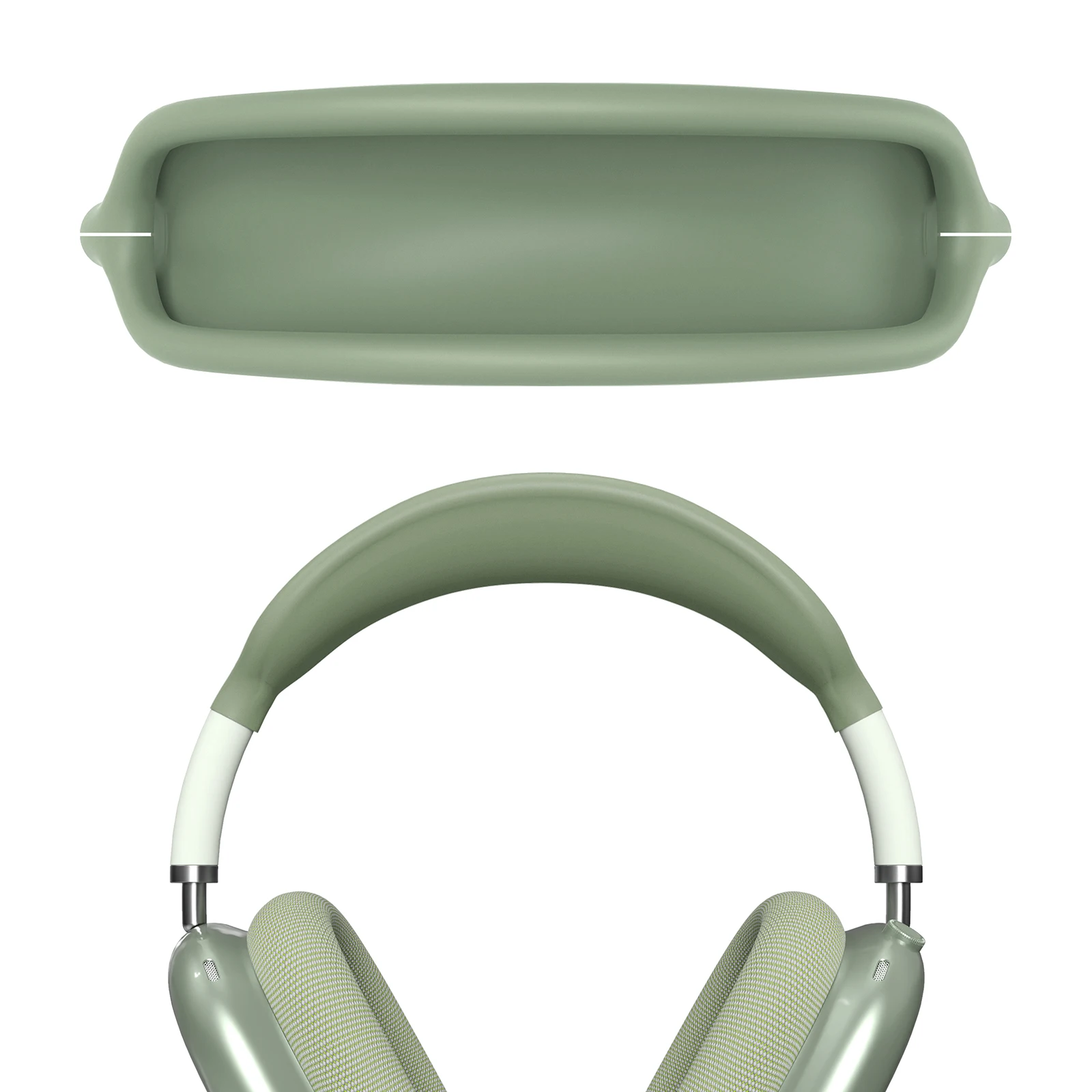 Силиконовая накладка на голову Geekria совместима с наушниками AirPods Max, защитная накладка на голову