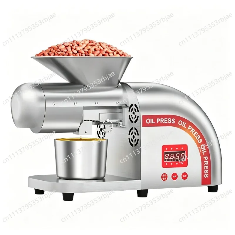 Smart, fully automatic household, stainless steel household oil press, small 1800W