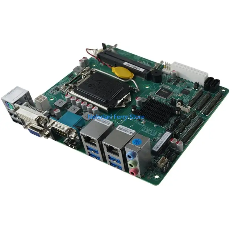 

A9BD H81 Chipset Mini ITX Промышленные материнские платы LGA1150 для энтузиастов DIY и небольших медиа -центров
