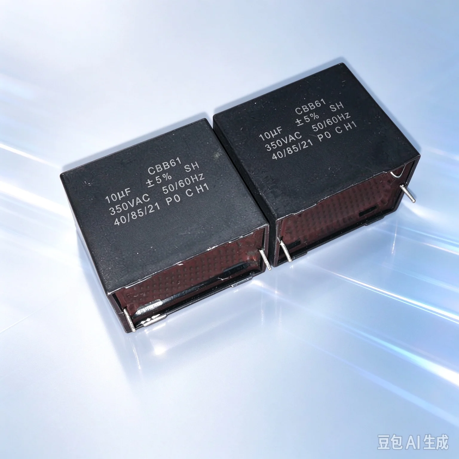 For Farah CBB61 10uF 350VAC Non-polar Capacitor  20pcs