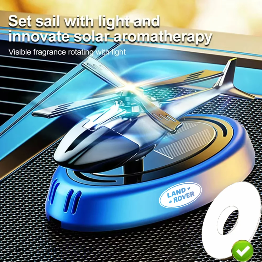 

Solar Aromatherapy Car Air Freshener Alloy ABS Aroma Diffuser for Land Rover Discovery Sport Aurora Velar Car Accessories
