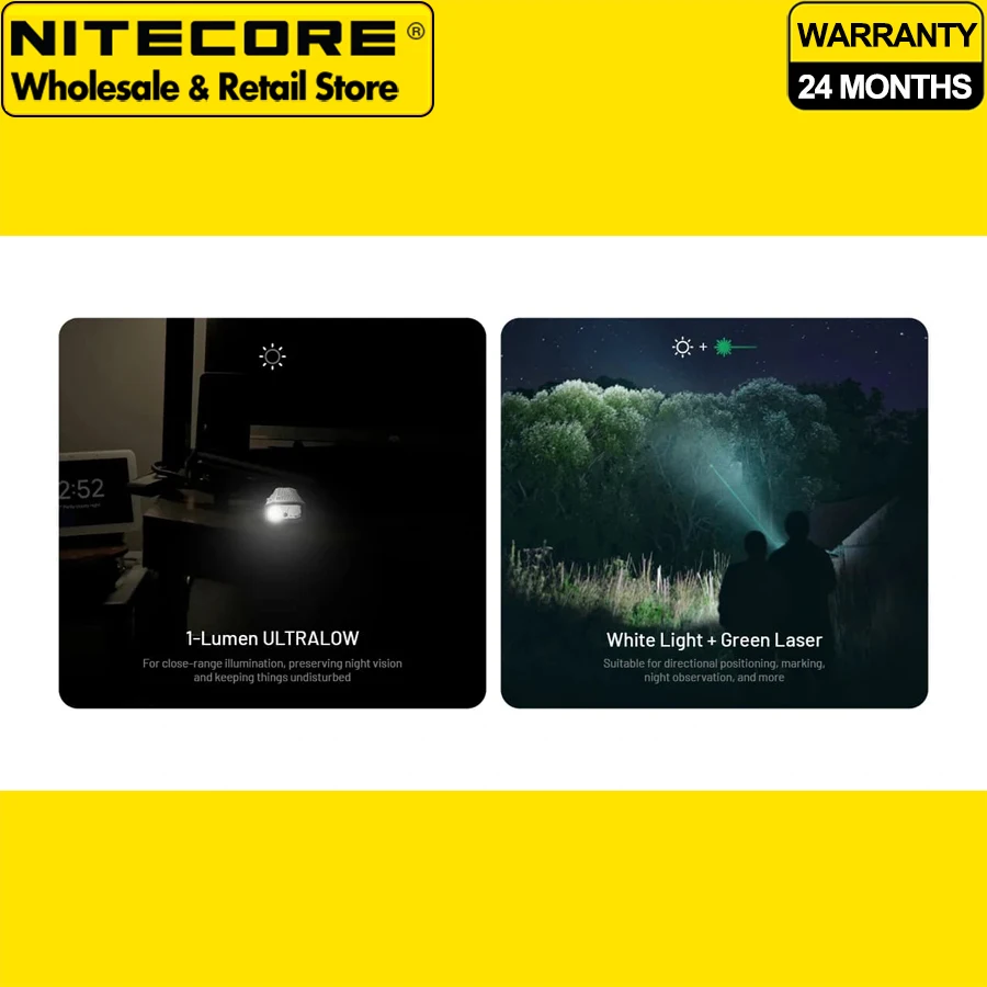 All in One NITECORE EDC17 Three Light Sources Ultra Slim EDC UV Flashlight 1350mW UV Light