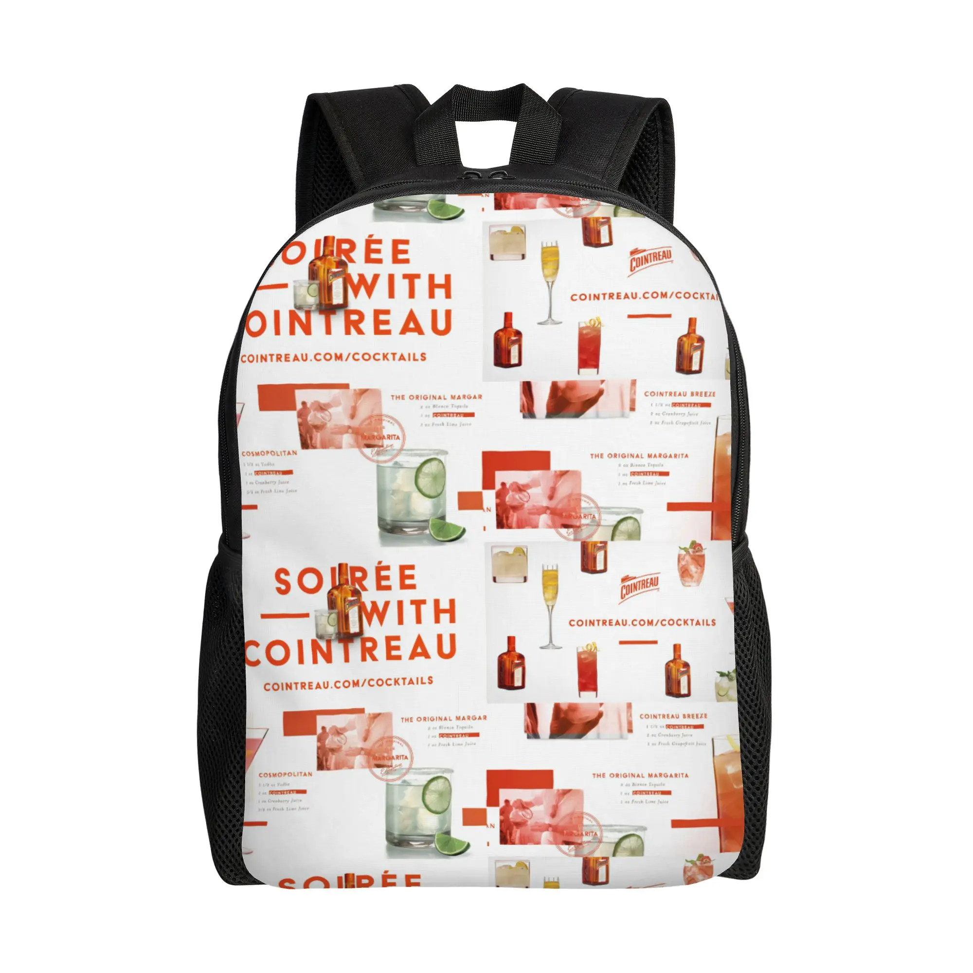 

CCointreau Soiree with Cointreau Cocktail CCointreau Backpack Men Fashionable Large Capacity Laptop Bag Back To School Season