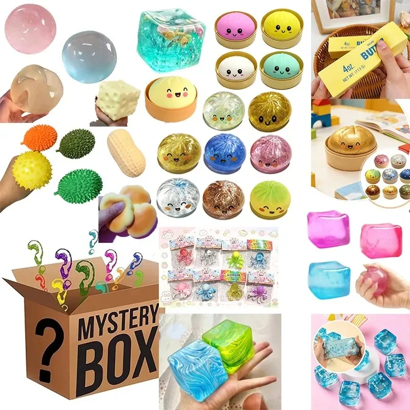 

Mystery Fidget Toy Kawaii Cat's Paw,Simulated Food,Antistress Foot Squishy Toy, Squeeze Toy, Mochi Squishy, Stress Reliever Toys