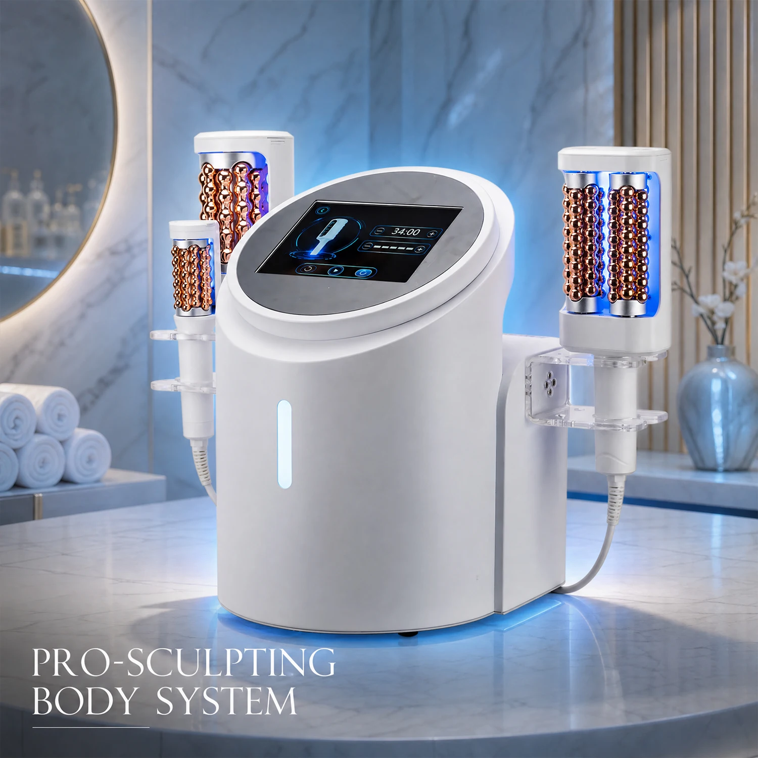 Body Sculpting Machine Inner Roller Therapy Anti Cellulite Lymphatic Drainage Body Contouring Waist Leg Arm Buttock Shaping