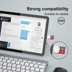 USB 3.0 Typ C -Kartenleser für iPhone und Xiaomi, Mini -Mikrospeicheradapter, TF -Kartenleser, iPhone iOS 13, Samsung 6 Hauptverkaufsleser SD iPhone -Karte - №2