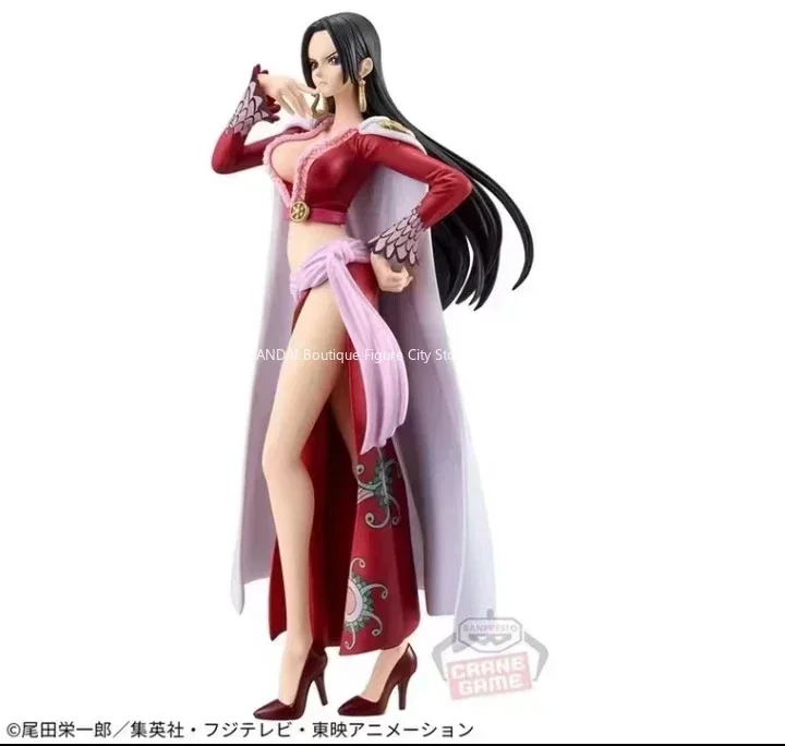 In Stock Brand New BANDAI BANPRESTO DXF Set Scenery THE GRANDLINE SERIES - EXTRA Boya Hancock - Movable Figure Collection Gift