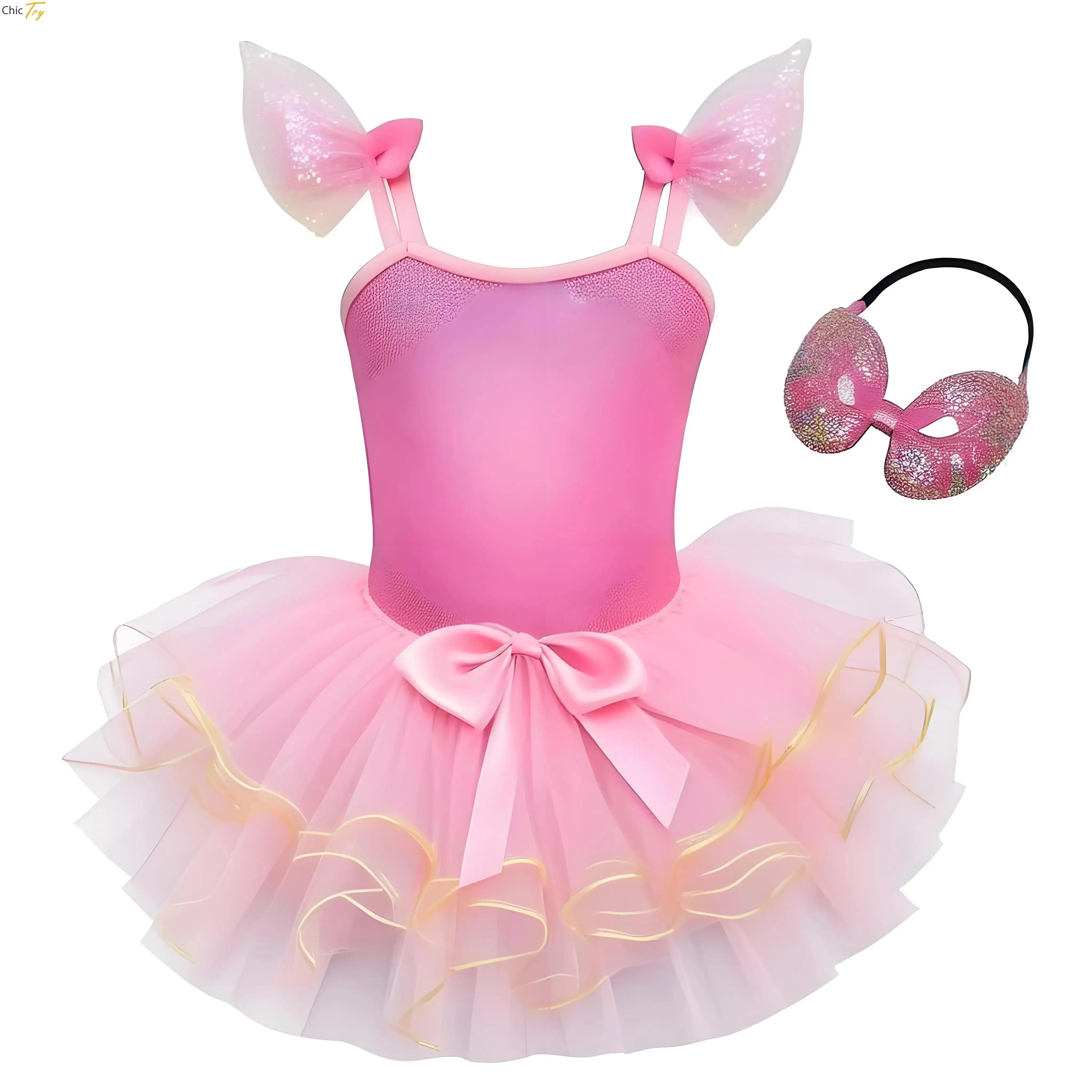 

Детское платье-пачка с блестками и блестками для балета и танцев, гимнастическое трико, профессиональный костюм балерины для соревнований, сценический костюм