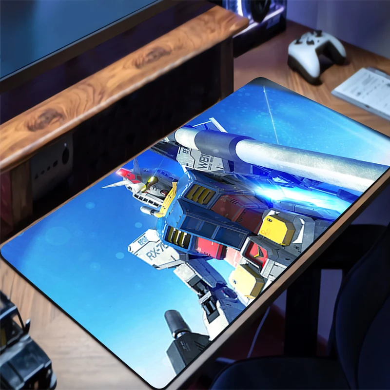 

Mousepad Mechanical Warrior RX-78-2 Gundam Non Slip Desk Mouse Mat Rubber Keyboard Pad HD Desk Mat Gaming Mouse Pad Extended Pad