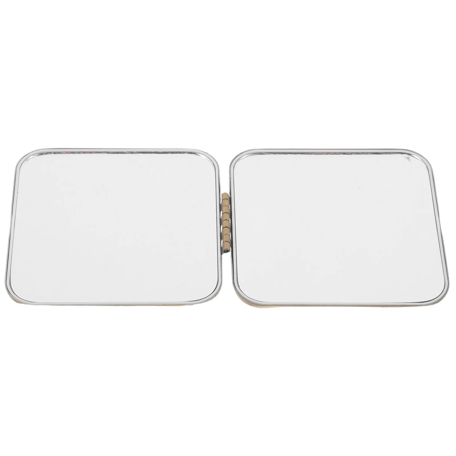 

Portable Makeup Mirror Pocket Travel for Clutch Metal Handheld Mirrors Stainless Steel Beauty