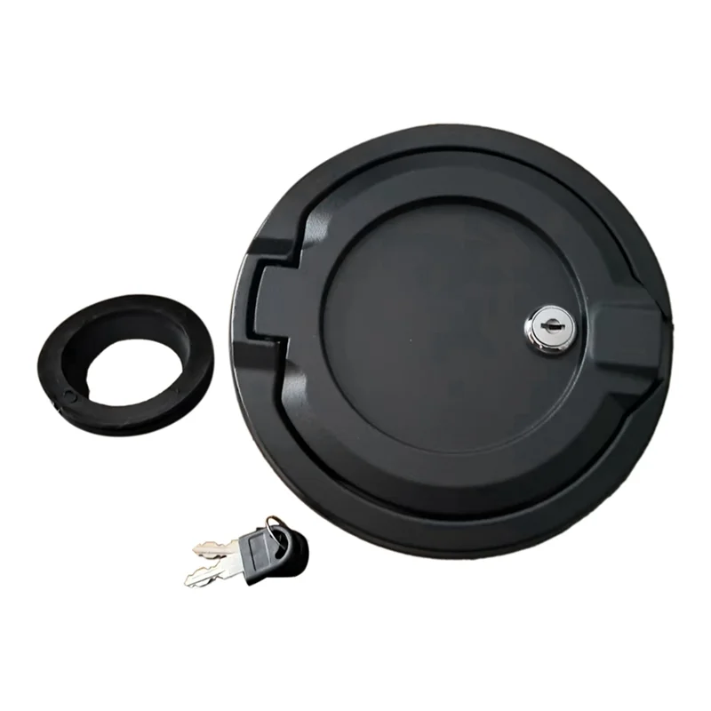 

Прецизионная автомобильная крышка топливного бака, блокирующая дверь топливного бака с ключом для Jeep Wrangler JL JLU 2018-2023, крышка бака