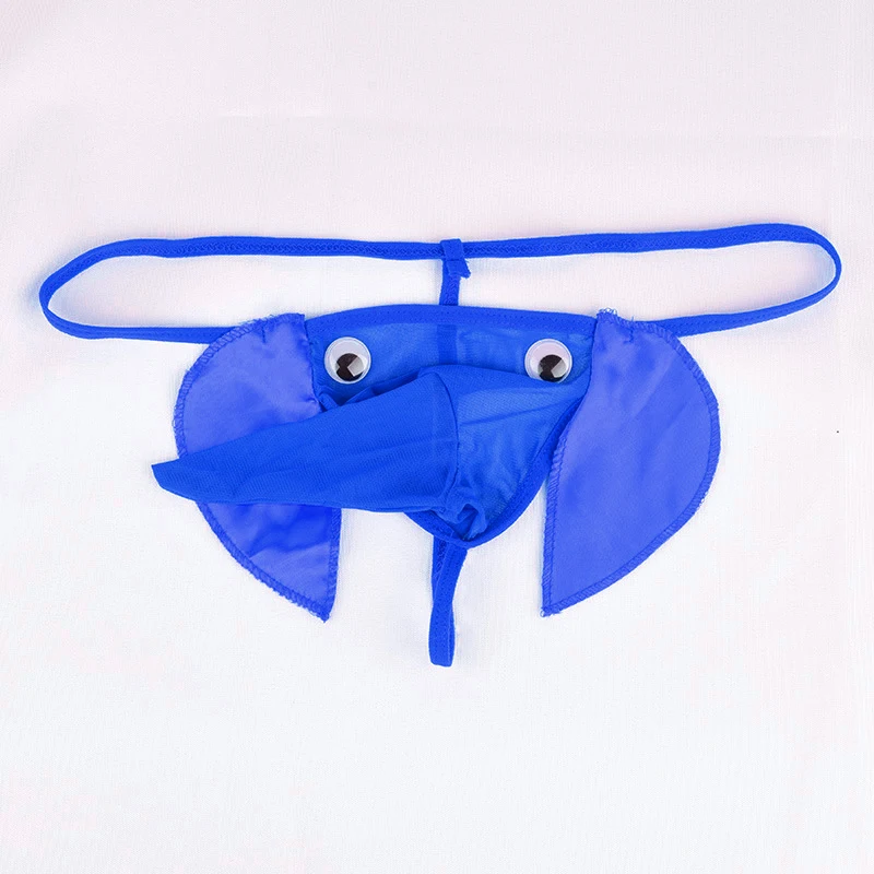 ホットな男性用象鼻Tバックソングメッシュセクシーアダルト下着、面白いペニススリーブオナホール、男性用ランジェリー、ゲイ向け