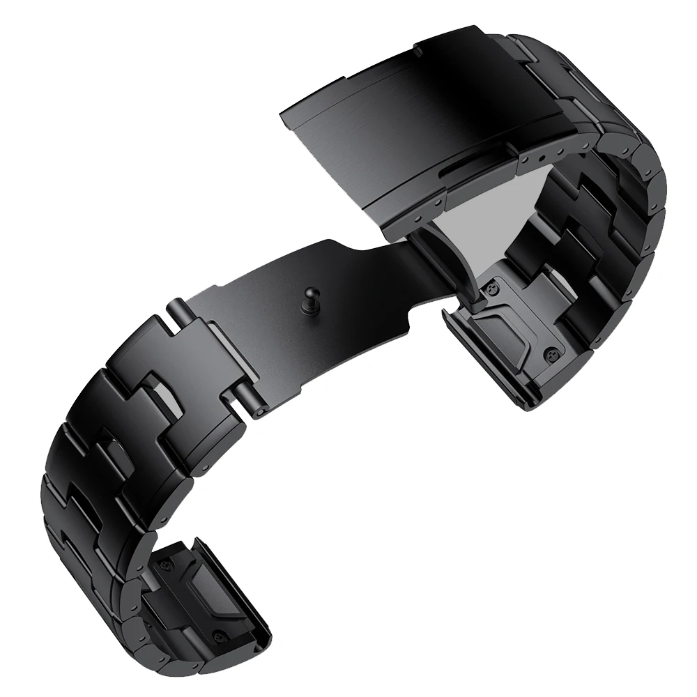 Bracelet de montre QuickFit en alliage de titane, bracelet en métal solaire, bracelet pour Garmin Fenix 7, 7X Pro, Epix Pro, Isabel 2, 47mm, 51mm,