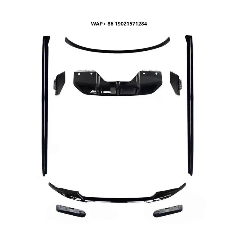

Factory Supply Glossy Black M-Sport Style Body Kit for X6 G06 M-tech Front Lip Side Skirts Rear Diffuser Bumper Car Parts