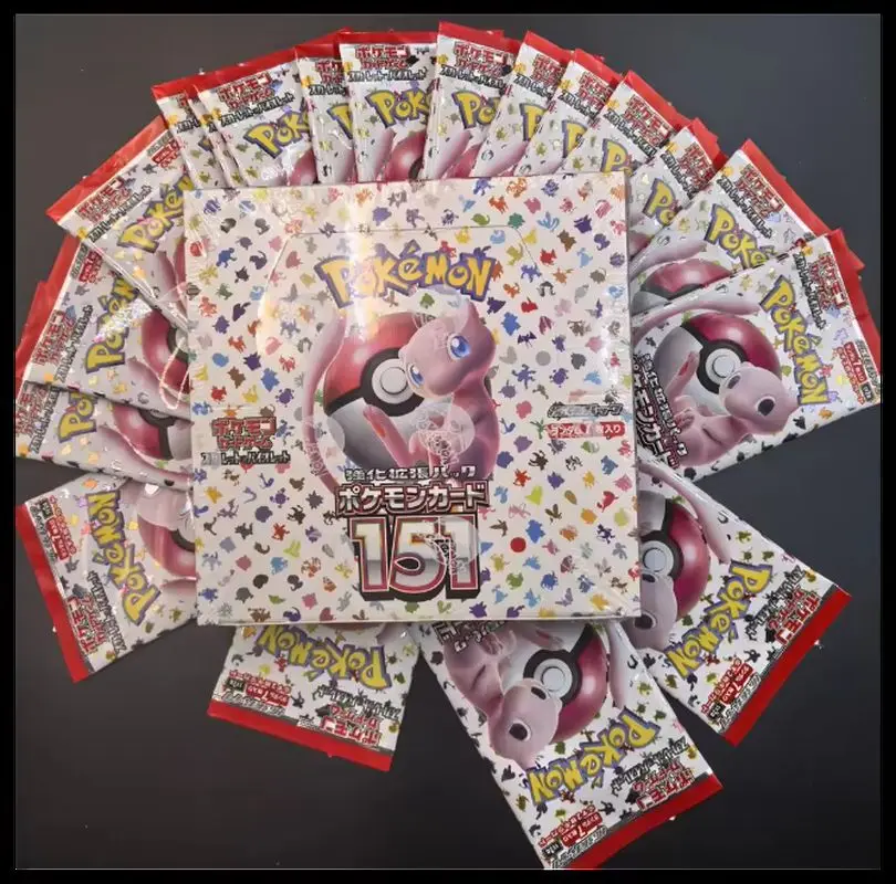 PTCG Sv2a Sv9 PokéMon Enhanced Supplement Pack 151 First Gen Collectible Card Hobby Toys Gift For Game Fans Trading Card Lovers