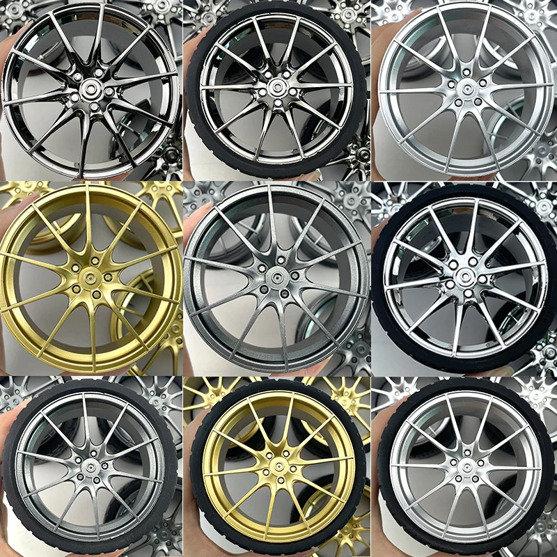 CADA Wheels-décennie s de construction de pneus, accessoire de modèle, roue 1:8, moyeu 5428, compatible avec LEGO Vachiel, voiture 1:8, 42172, 42143, nouveau