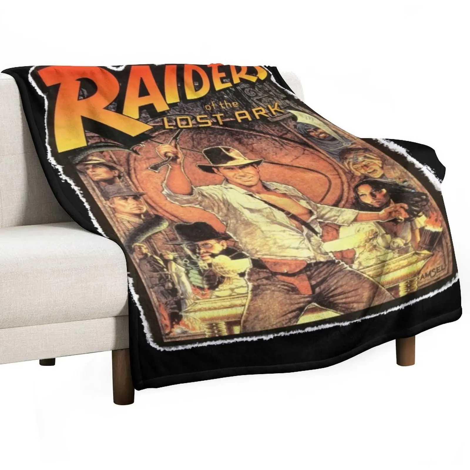 

Raiders of the Lost Ark Throw Blanket Comforter Single Shaggy Summer Blankets