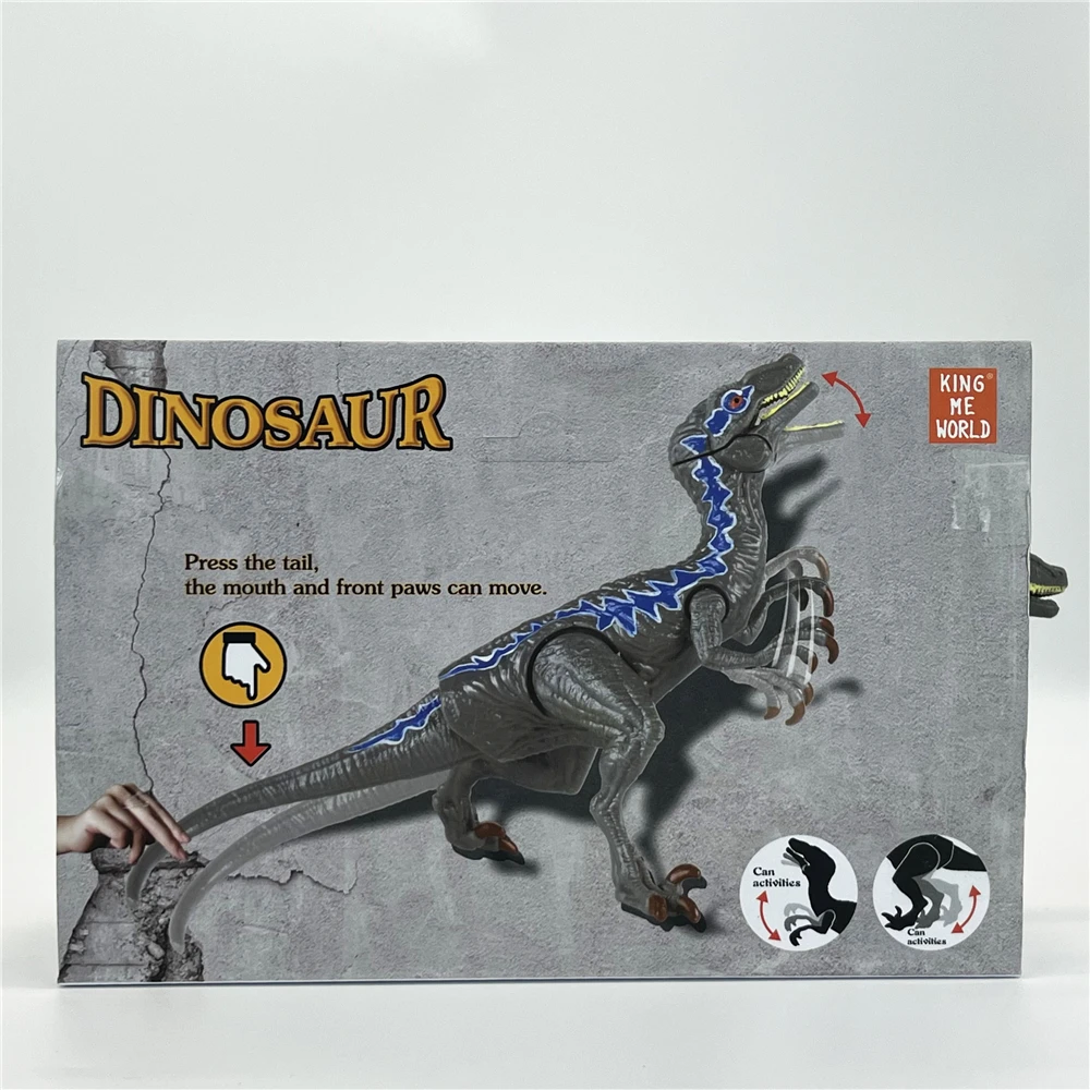 Dinosauri Jurassic Rex Velociraptor Stegosaurus Triceratops action figure animali modello decorazione collezione vacanze giocattolo per bambini