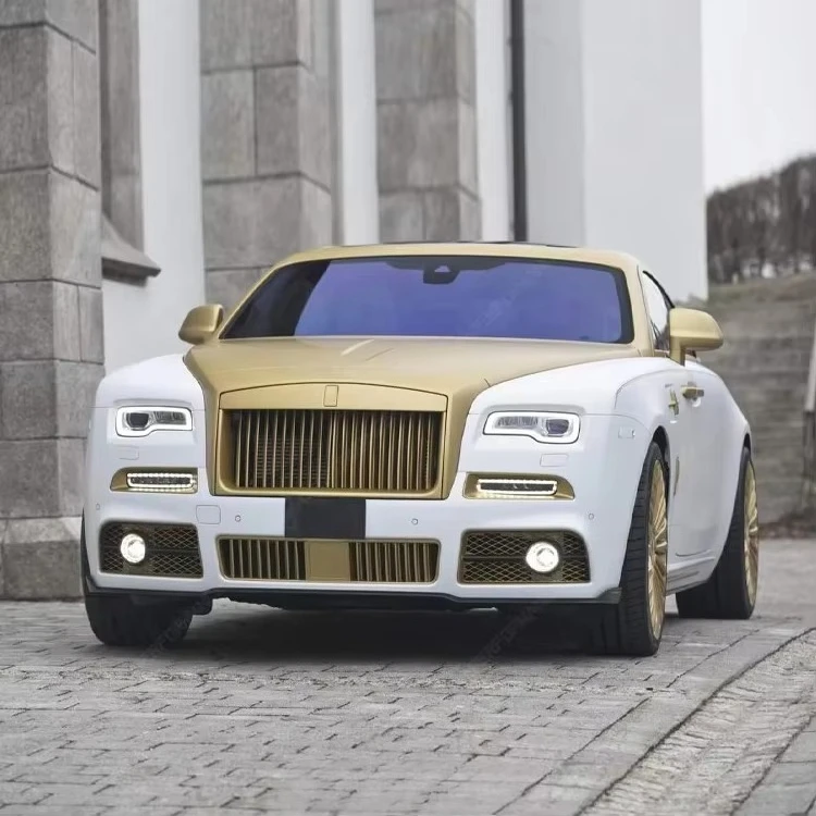 Car Accessories Bodykit for Rolls Royce Wraith Upgrade MSY Style Dry Carbon Fiber Automotive Modification Parts Car Bumper