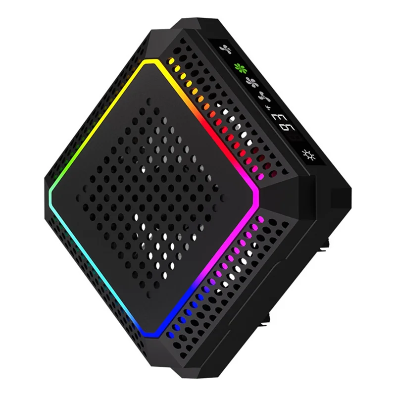 【Личность!】Для охлаждающего вентилятора серии X с регулируемой скоростью вентилятора по температуре с RGB-подсветкой XSX с низким уровнем шума